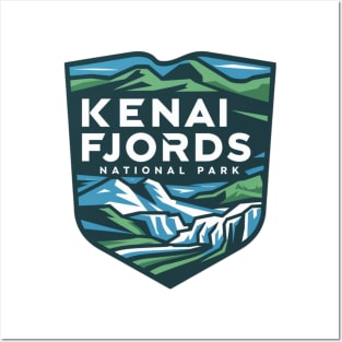 Kenai Fjords National Park Souvenir Posters and Art